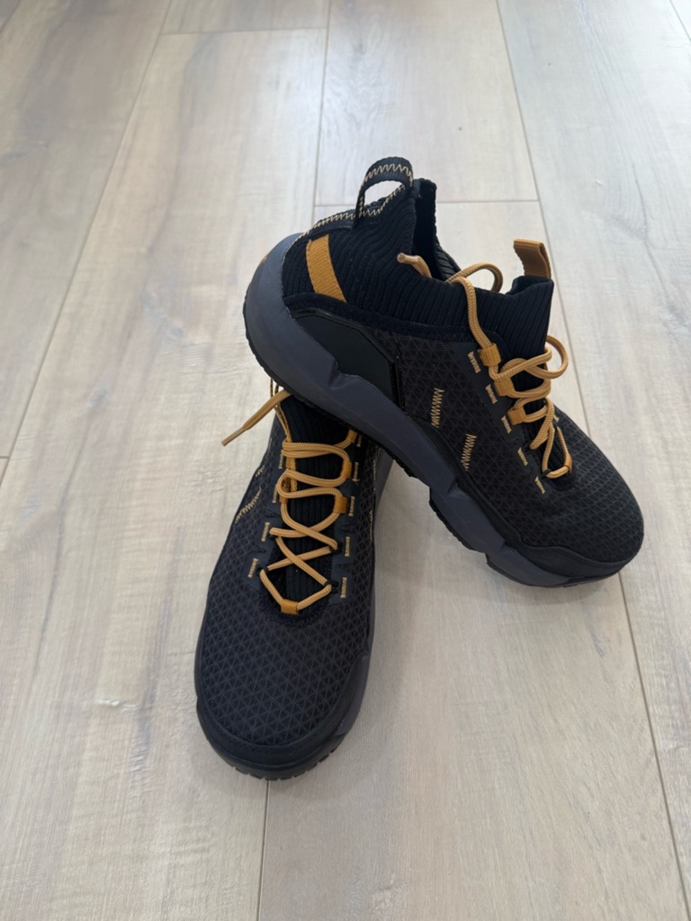 Timberland PRO Black Sneakers with Yellow accents